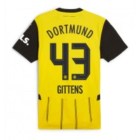 Borussia Dortmund Jamie Bynoe-Gittens #43 Hjemmebanetrøje 2024-25 Kortærmet